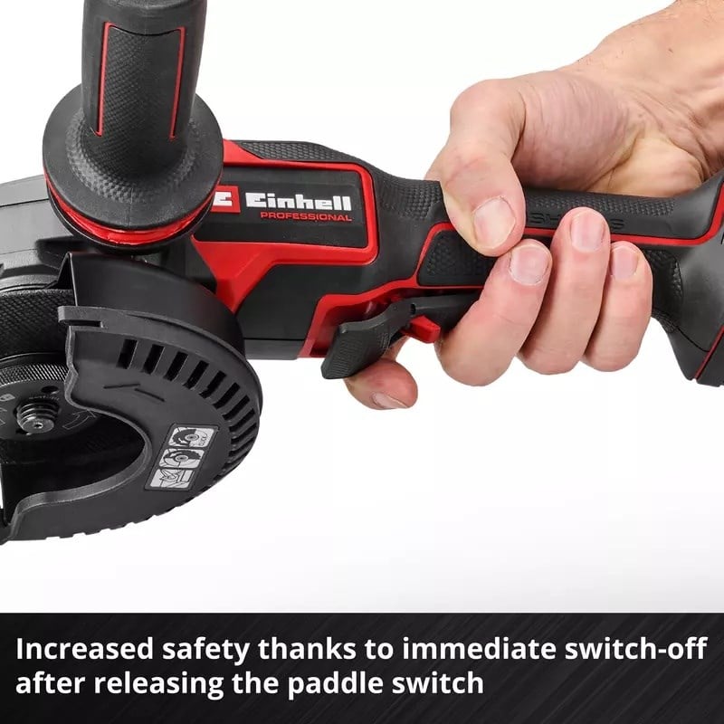 Einhell Professional TP-AG 18/125-13 Q P BL - Solo Kömürsüz Akülü Avuç Taşlama Power X-Change (Akü ve Şarj Cihazı Dahil Değildir) - 4431197Einhell4431197Taşlamalar-LastikTR.com
