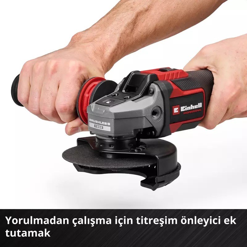 Einhell Professional TP-AG 18/125-13 Q Li BL - Solo Kömürsüz Akülü Avuç Taşlama Power X-Change (Akü ve Şarj Cihazı Dahil Değildir) - 4431215Einhell4431215Taşlamalar-LastikTR.com