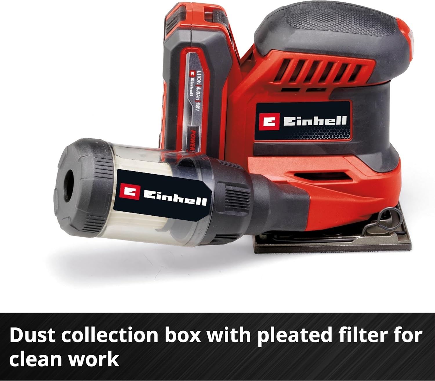 Einhell TE-OS 18/113 3X Li - Solo, Akülü Avuç İçi Zımpara (Akü ve Şarj Cihazı Dahil Değildir) - 4460730Einhell4460730Yeni Ürünler-LastikTR.com