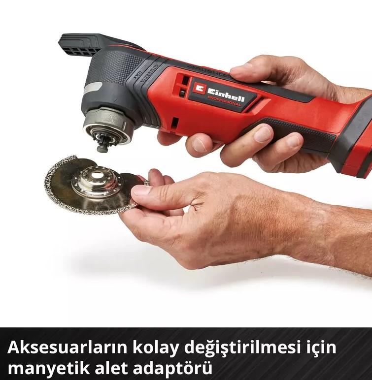 Einhell TP-MG 18 Li BL - Solo Akülü Raspalama Makinesi (Akü Dahil Değildir)Einhell4465190Yeni Ürünler-LastikTR.com