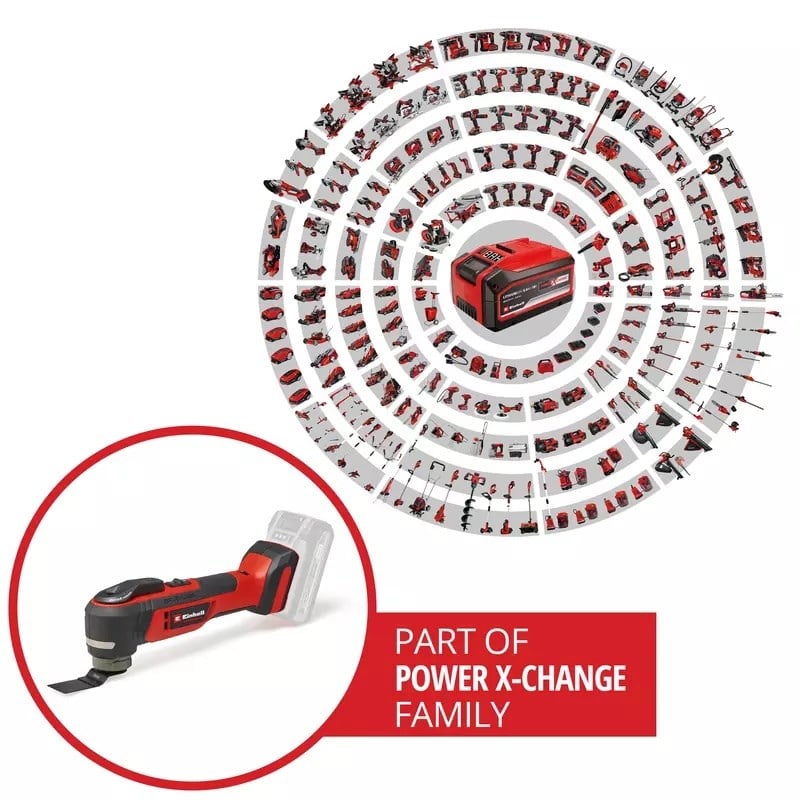 Einhell Professional TP-MG 18/3.6 Li BL - Solo Akülü Raspalama Seti Power X-Change (Akü ve Şarj Cihazı Dahil Değildir) - 4465192Einhell4465192Raspalama-LastikTR.com
