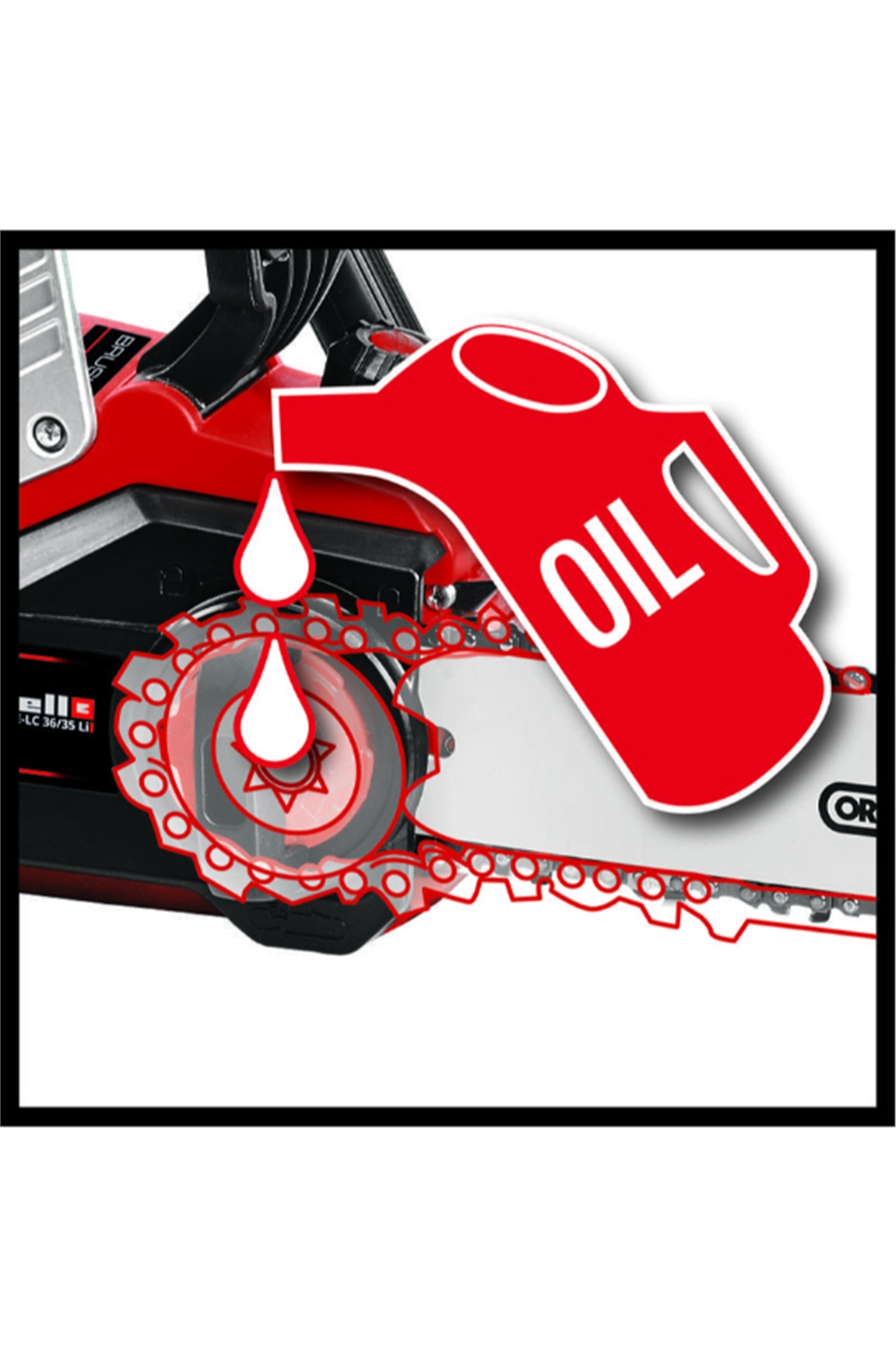 Einhell GE-LC 36/35 Li-Solo Akülü Zincirli Ağaç Kesme (Akü Dahil Değildir)Einhell4501780Ağaç Kesme Makineleri-LastikTR.com