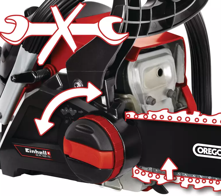 Einhell GC-PC 1435 I TC Set Benzinli Ağaç KesmeEinhell4501828Yeni Ürünler-LastikTR.com