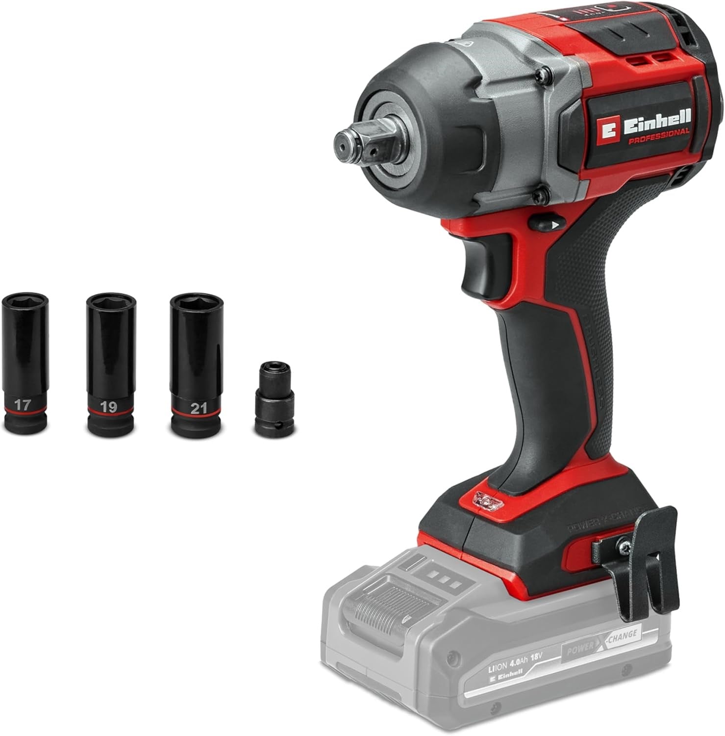 Einhell TP-CW 18/750-C Li BL - Solo Kömürsüz Akülü Darbeli Somun Sıkma (Akü ve Şarj Cihazı Dahil Değildir) - 451065Einhell4510065Somun Sıkma-LastikTR.com
