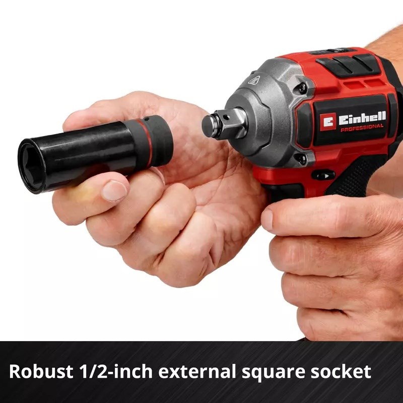 Einhell Professional TP-CW 18/260-C Li BL - Solo Kömürsüz Akülü Darbeli Somun Sıkma Power X-Change (Akü ve Şarj Cihazı Dahil Değildir) - 4510090Einhell4510090Somun Sıkma-LastikTR.com
