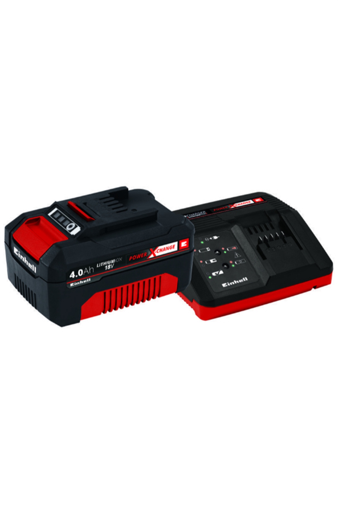 18V 4,0Ah Power-X-Change Starter Kit 1 x 4.0 Ah Akü + Şarj CihazıEinhell4512042Yapı Market Hırdavat-LastikTR.com