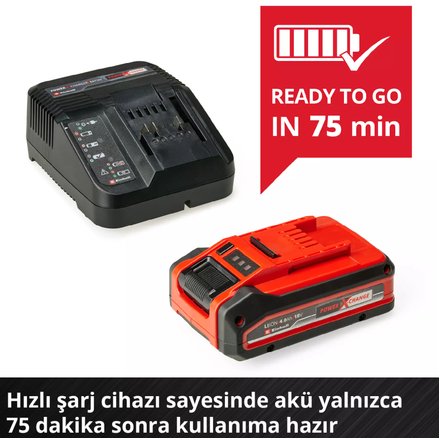 Einhell 18V 4,0 Ah  Plus PXC Starter Kit (Başlangıç Seti)Einhell4512159Yeni Ürünler-LastikTR.com