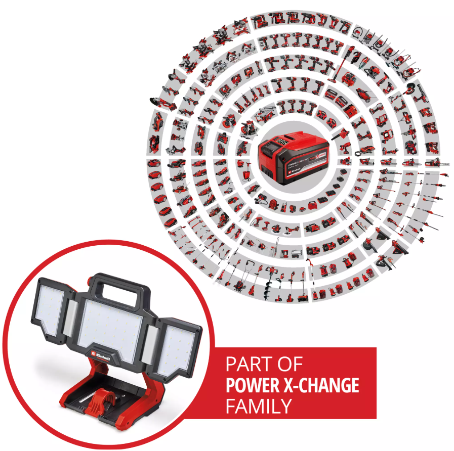 Einhell TP-CL 18/3000 Li - Solo, Akülü Projektör (Akü Dahil Değildir)Einhell4514172Yeni Ürünler-LastikTR.com
