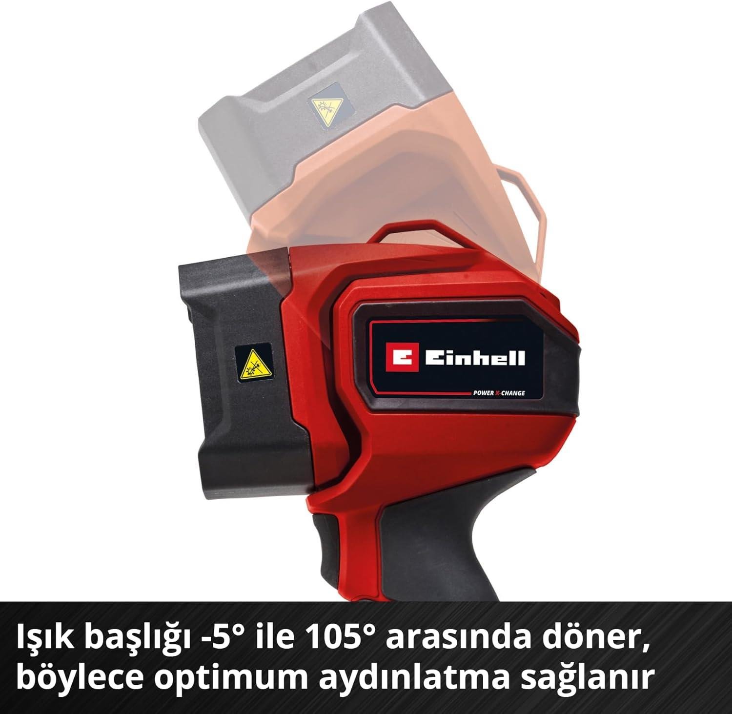 Einhell TC-CL 18/350 Li - Solo, Akülü Projektör (Akü ve Şarj Cihazı Dahil Değildir) - 4514175Einhell4514175El Feneri ve Projektörler-LastikTR.com