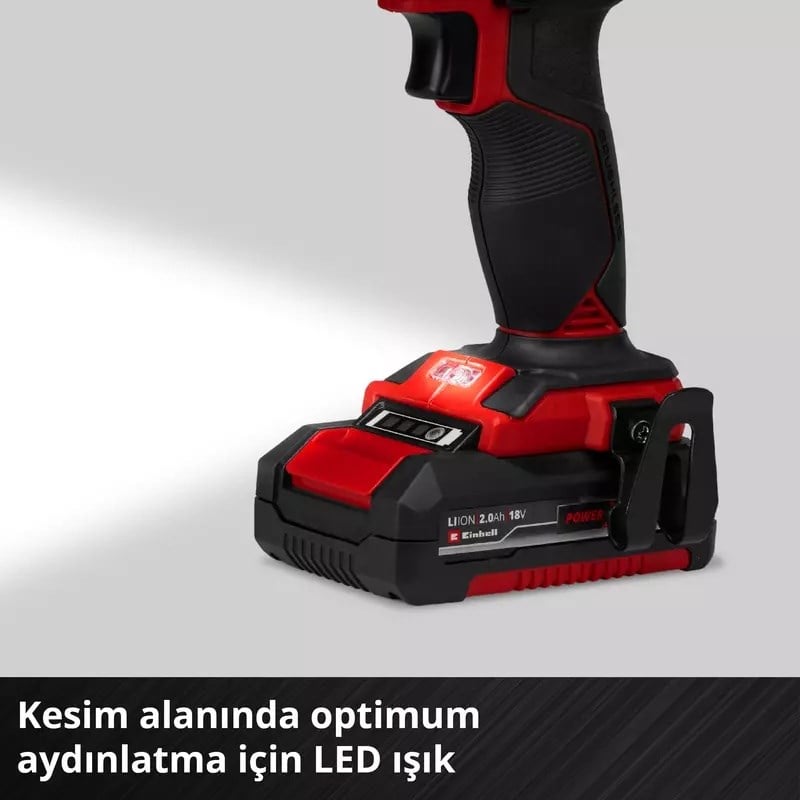 Einhell TP-CD 18/60 Li- i BL (1x2,0Ah), Akülü Darbeli Vidalama - 4514211Einhell4514211Yeni Ürünler-LastikTR.com