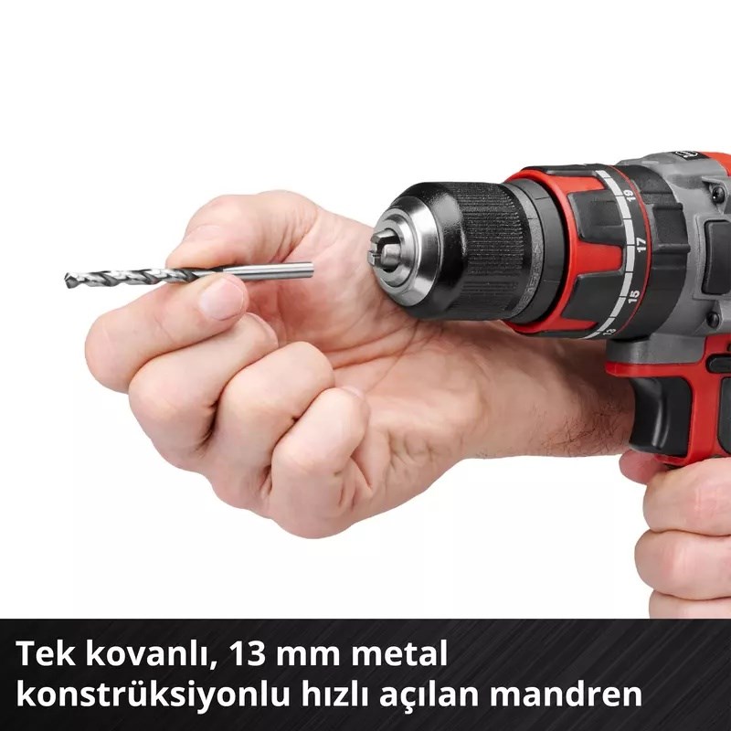 Einhell TP-CD 18/60 Li- i BL (1x2,0Ah), Akülü Darbeli Vidalama - 4514211Einhell4514211Yeni Ürünler-LastikTR.com