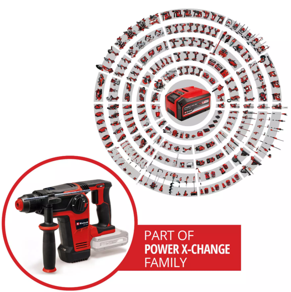 Einhell Professional TP-HD 18/28 Li BL +4 - Solo Akülü Kırıcı Delici (Akü ve Şarj Cihazı Dahil Değildir) - 4514267Einhell4514267Kırıcı Deliciler-LastikTR.com
