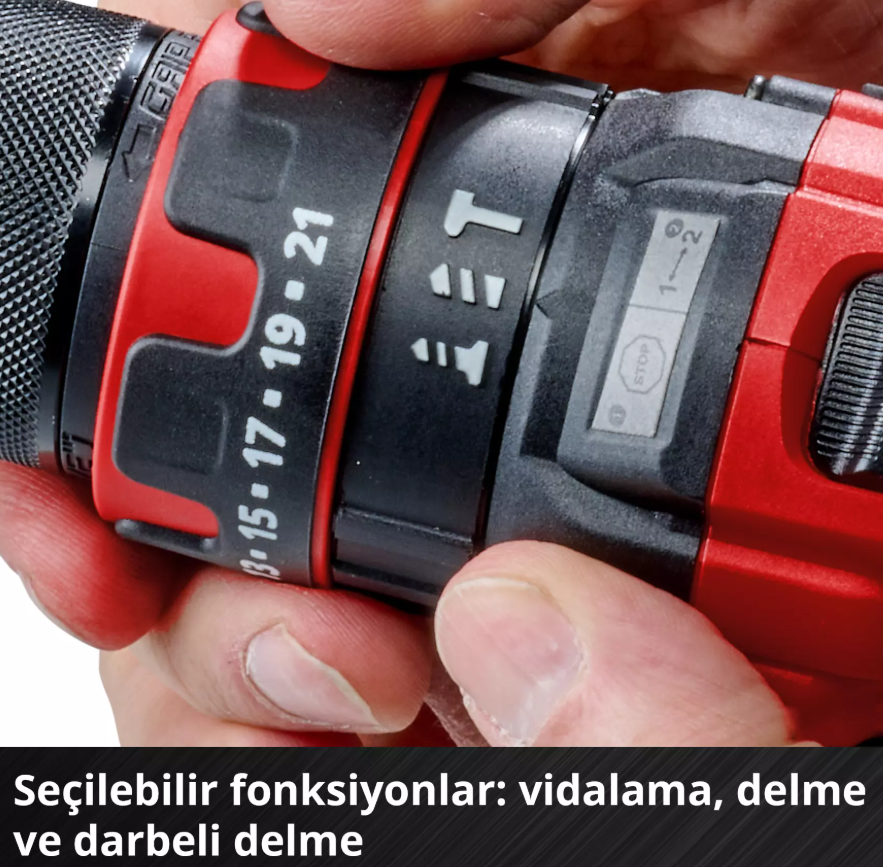 Einhell TE-CD 18/44 Li-i (1x2,5Ah), Akülü Darbeli VidalamaEinhell4514287Yeni Ürünler-LastikTR.com