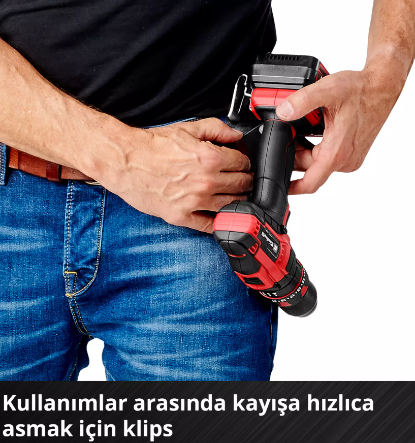 Einhell TE-CD 18/44 Li-i (1x2,5Ah), Akülü Darbeli VidalamaEinhell4514287Yeni Ürünler-LastikTR.com