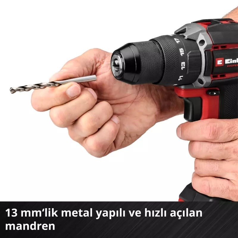 Einhell Professional TP-CD 18/70-C Li-i BL - Solo Darbeli Akülü Vidalama Compact Sistem Power X-Change (Akü ve Şarj Cihazı Dahil Değildir) - 4514340Einhell4514340Akülü Vidalamalar-LastikTR.com