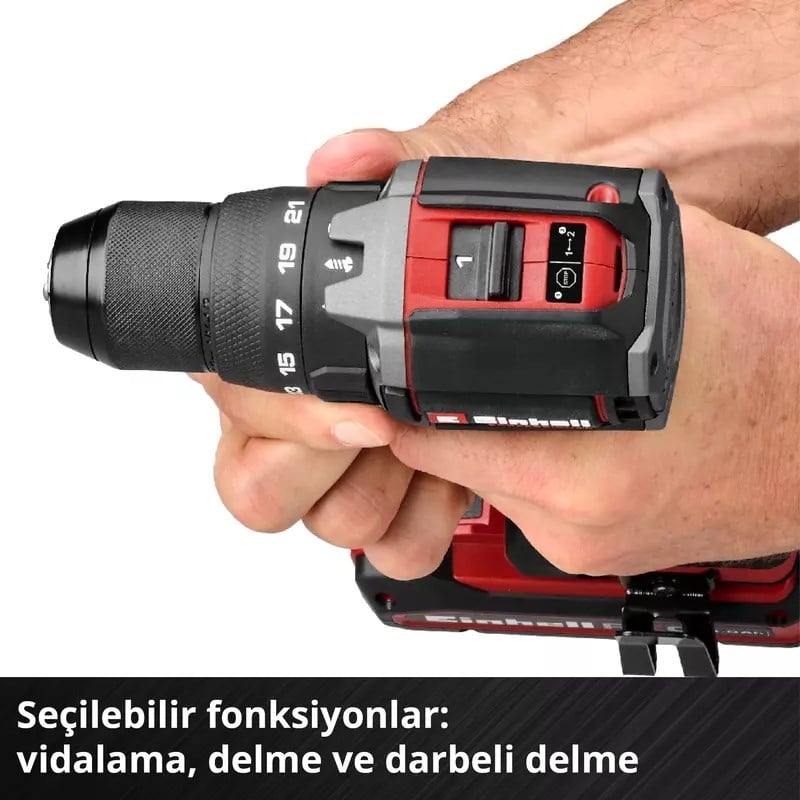 Einhell Professional TP-CD 18/70-C Li-i BL - Solo Darbeli Akülü Vidalama Compact Sistem Power X-Change (Akü ve Şarj Cihazı Dahil Değildir) - 4514340Einhell4514340Akülü Vidalamalar-LastikTR.com