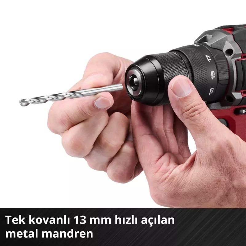 Einhell Profesyonel Darbeli Akülü Vidalama TP-CD 18/50-C Li-i BL - Solo (Akü ve Şarj Cihazı Dahil Değildir) - 4514400Einhell4514400Akülü Vidalamalar-LastikTR.com