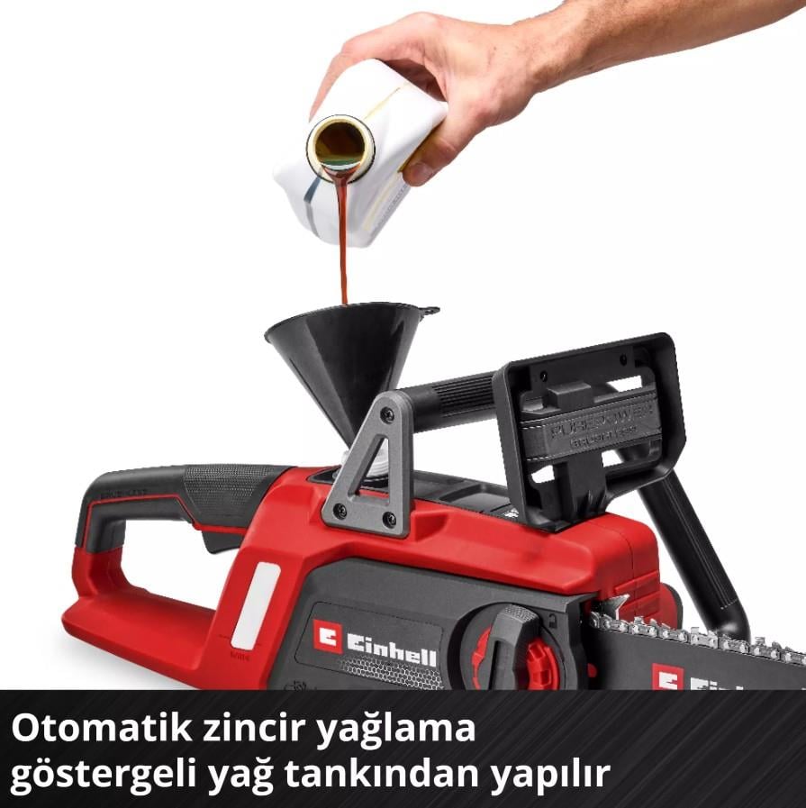 Einhell GE-LC 18/25 Li BL -Solo Akülü Zincirli Ağaç Kesme (Akü ve Şarj Cihazı Dahil Değildir) - 4600070Einhell4600070Ağaç Kesme Makineleri-LastikTR.com
