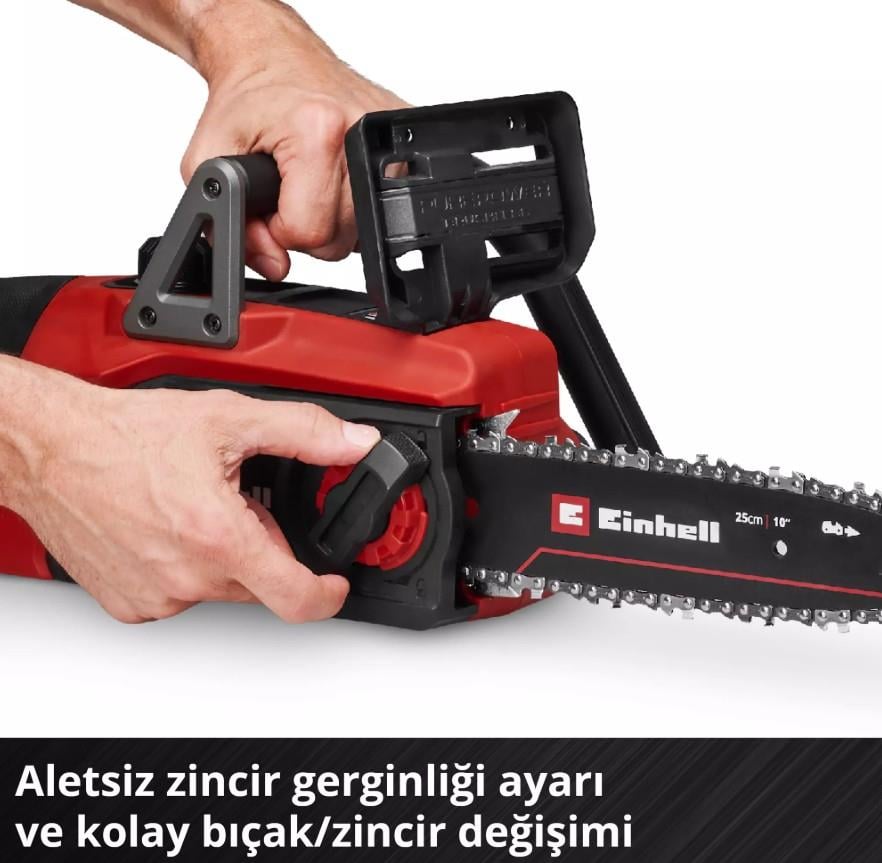 Einhell GE-LC 18/25 Li BL -Solo Akülü Zincirli Ağaç Kesme (Akü ve Şarj Cihazı Dahil Değildir) - 4600070Einhell4600070Ağaç Kesme Makineleri-LastikTR.com
