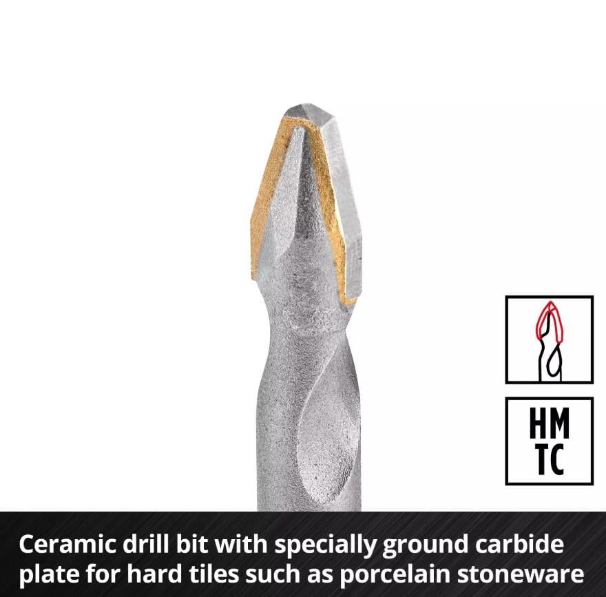 Einhell Seramik ve Beton delme ucu 10 parça S-Case Kutu Einhell49051410Yeni Ürünler-LastikTR.com