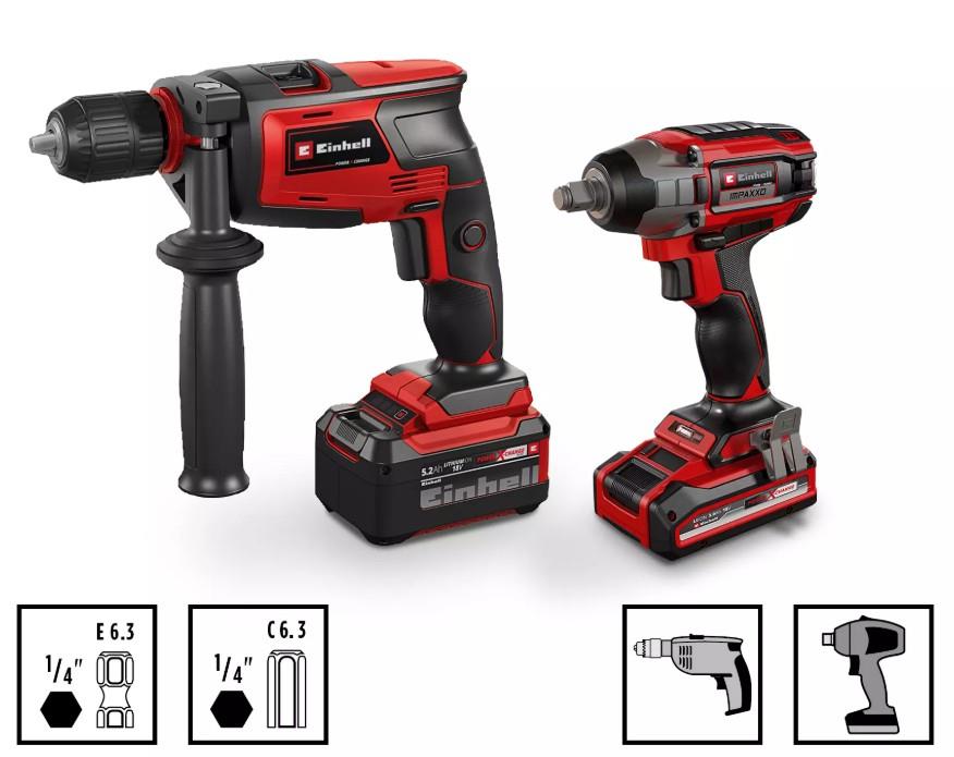 Einhell  Vidalama uç seti 18 parça S-BOX kutuEinhell49108709Vidalama Uçları-LastikTR.com