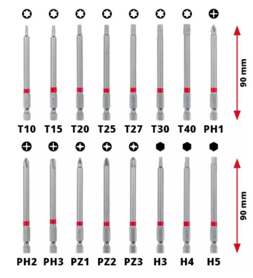 Einhell Bits uç seti 16 parça M-Case kutuEinhell49118973Yeni Ürünler-LastikTR.com