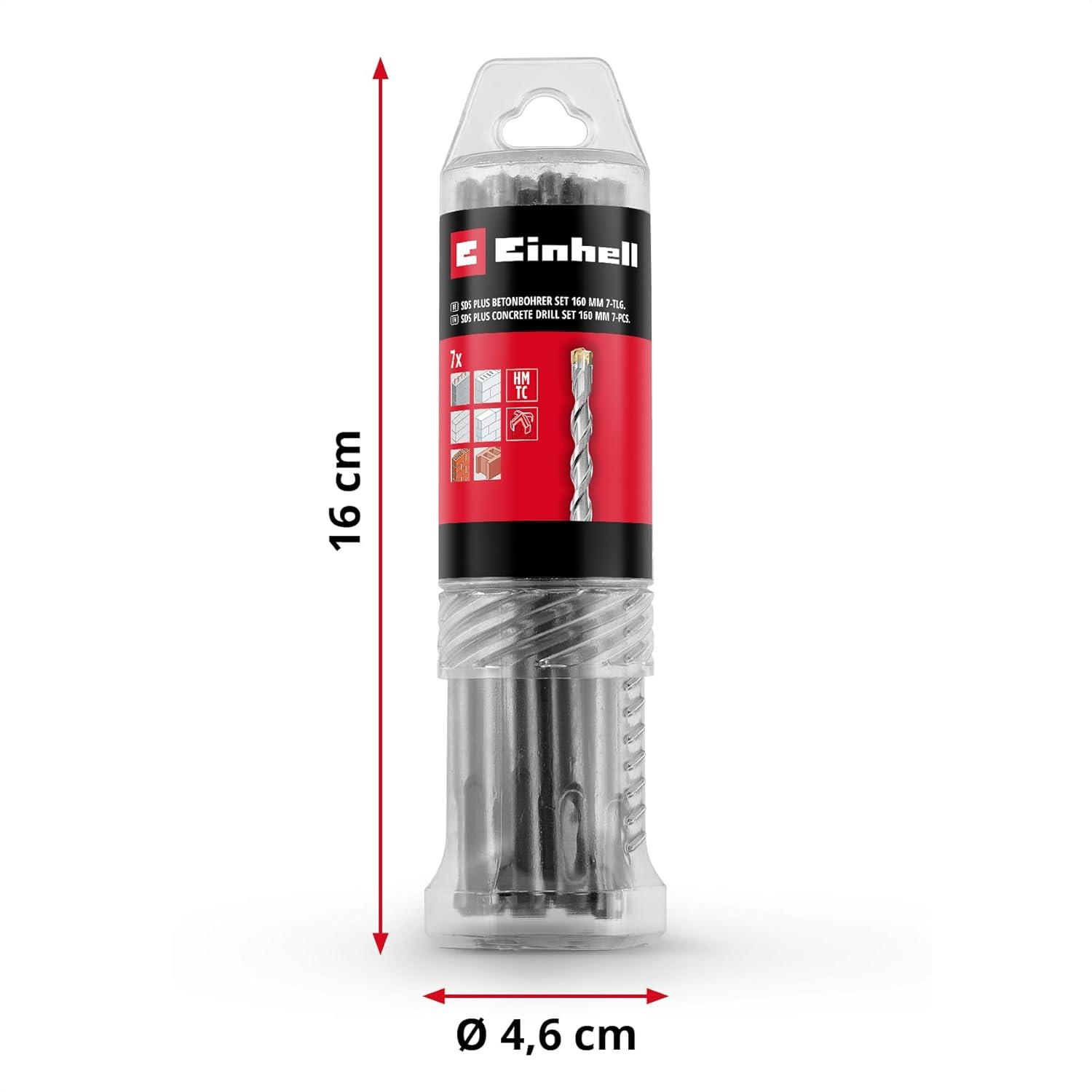 Einhell SDS PLUS uç seti 7 parça 6-14/160 mmEinhell49265510Yeni Ürünler-LastikTR.com