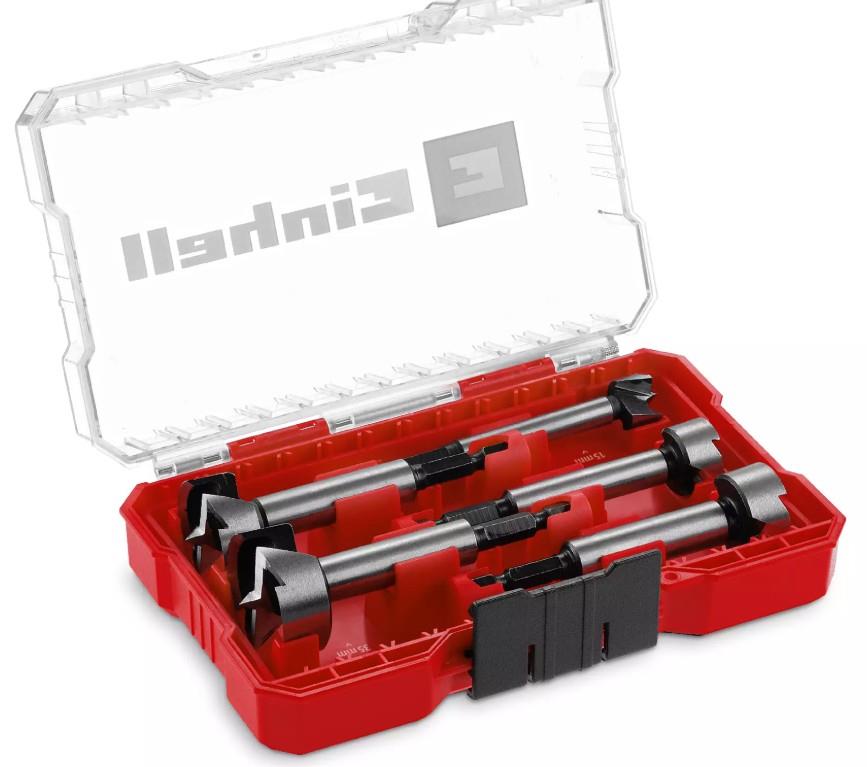 Einhell Tas menteşe uç seti  5 pcs. M-Case KutuEinhell49706003Ahşap Matkap Uçları-LastikTR.com