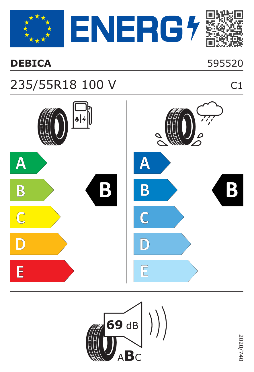 Debica 235/55R18 100V Presto Yaz Lastiği (2025)Debica595520-25Oto Lastik-LastikTR.com