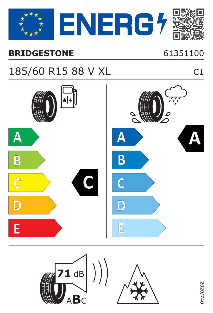Bridgestone 185/60R15 88V XL Weather Control A005 Evo M+S Dört Mevsim Lastiği (2024)Bridgestone613511-24Oto Lastik-LastikTR.com