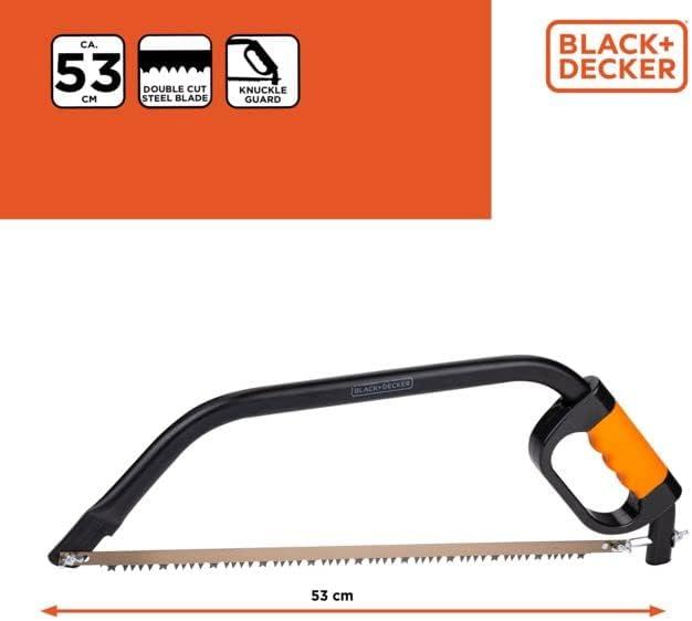 Black&Decker BD115 Bahçe Tipi Yay Testere 21 İnçBlack&Decker871125223419Bahçe ve Sulama Aletleri-LastikTR.com