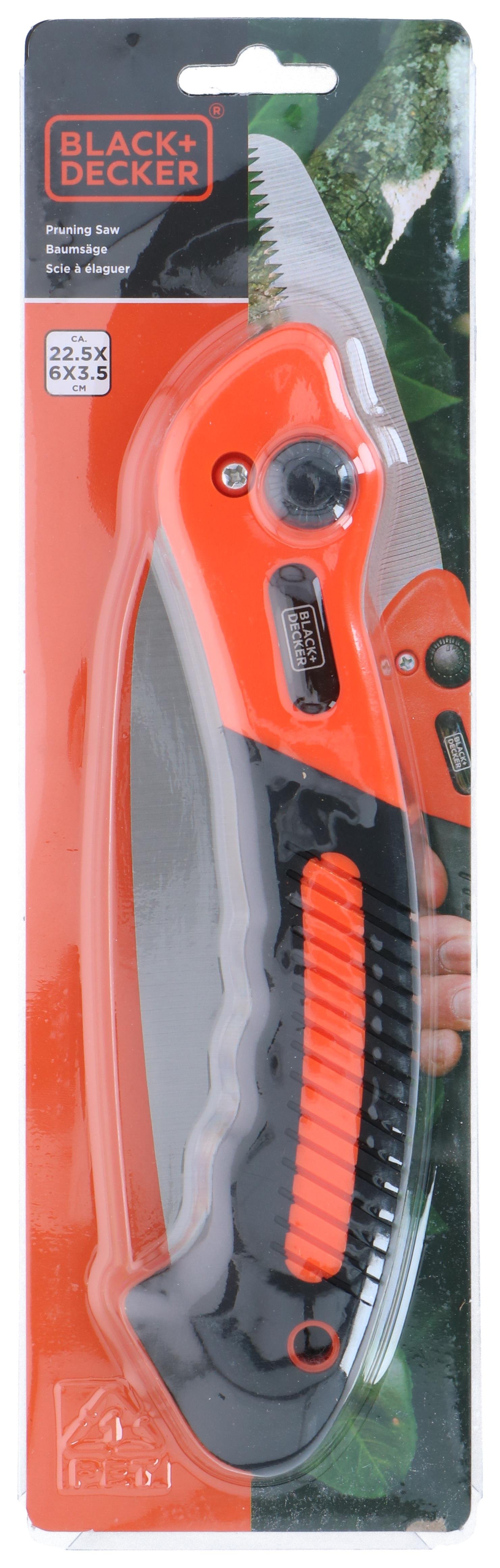 Black&Decker BD118 Dal Budama Testeresi 22,5 cmBlack&Decker871125223425Bahçe ve Sulama Aletleri-LastikTR.com