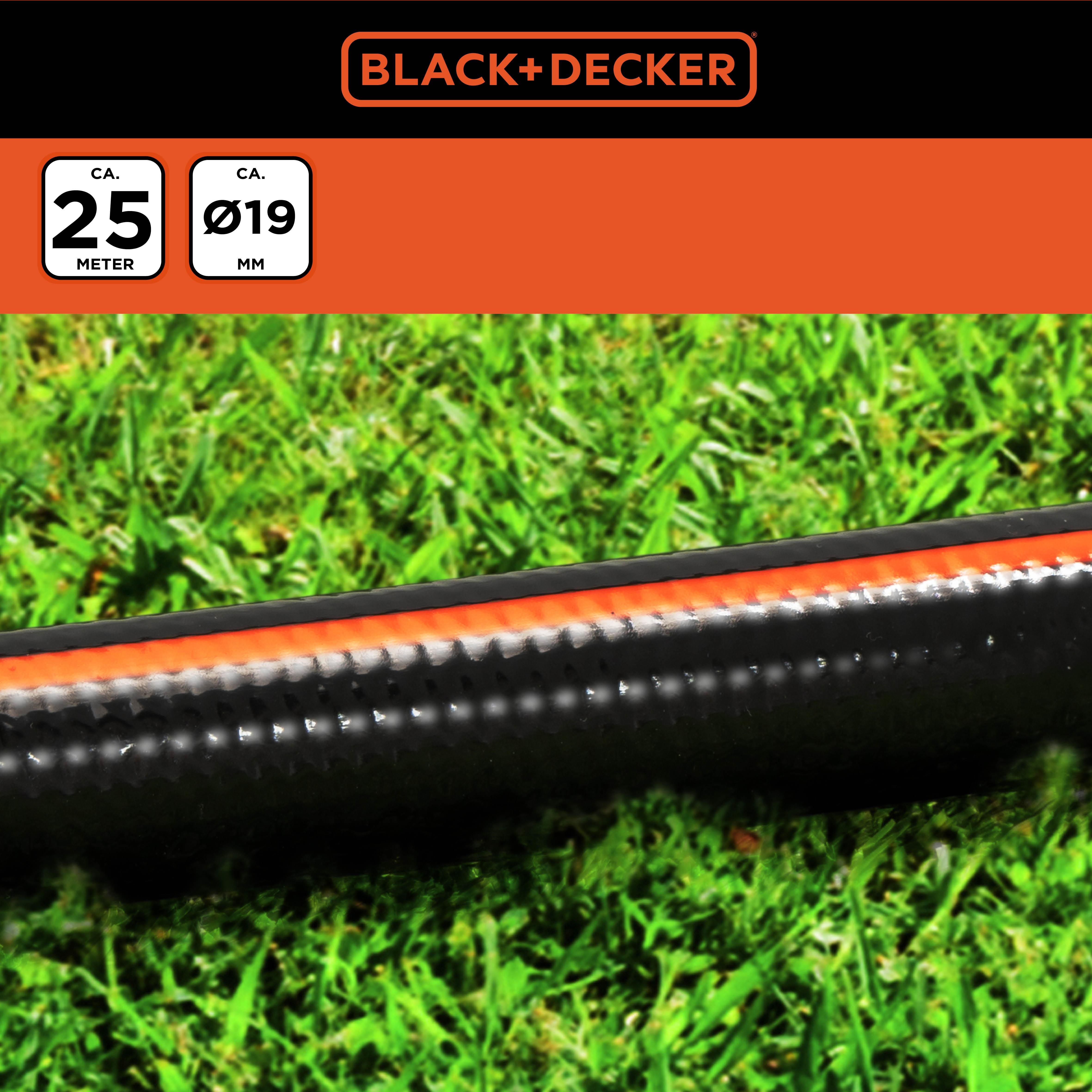 Black&Decker BD101 Bahçe Hortumu Ø19mm 25 mBlack&Decker871125223431Bahçe ve Sulama Aletleri-LastikTR.com