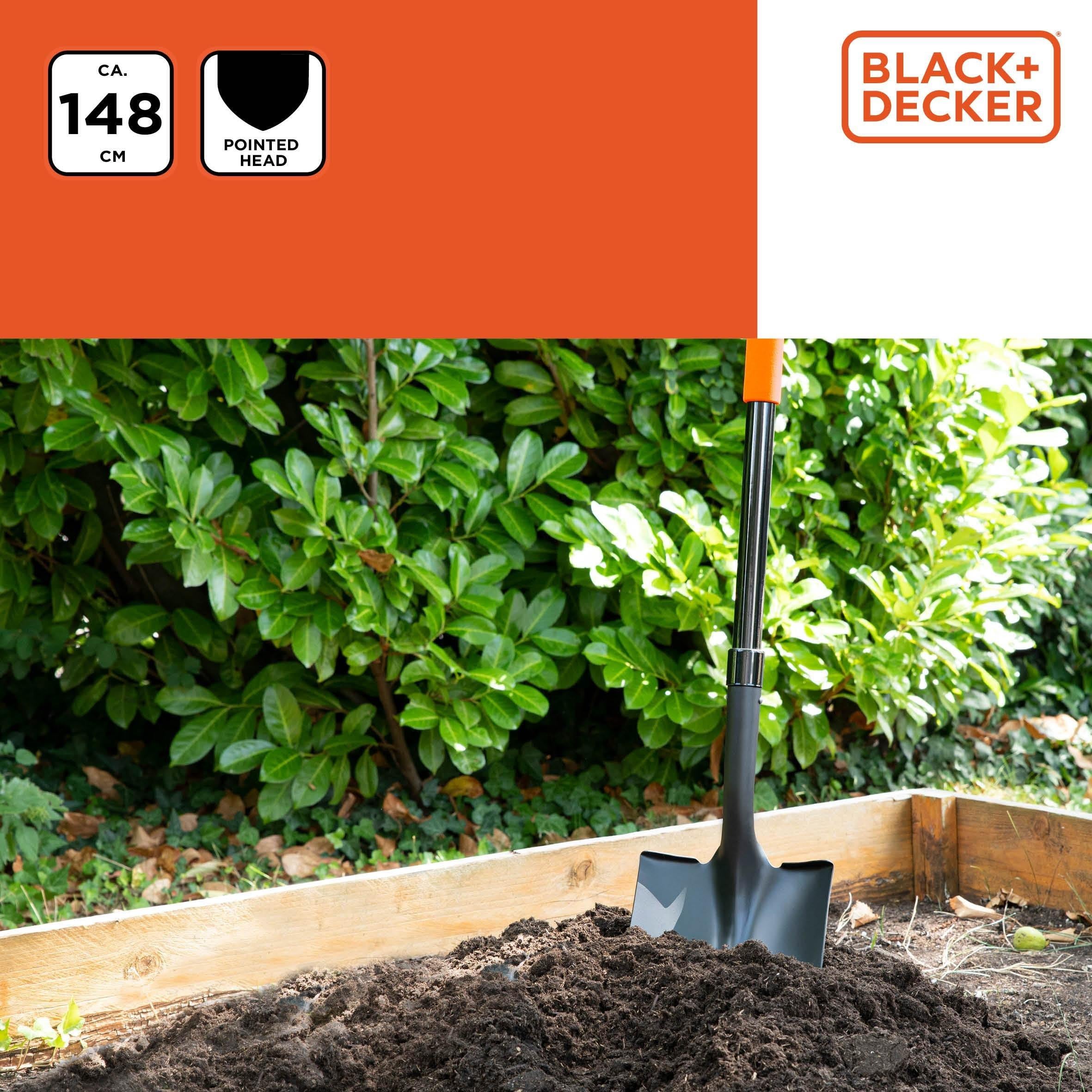 Black&Decker BD103 Sivri Uç Kürek 148 cmBlack&Decker871125223442Bahçe ve Sulama Aletleri-LastikTR.com