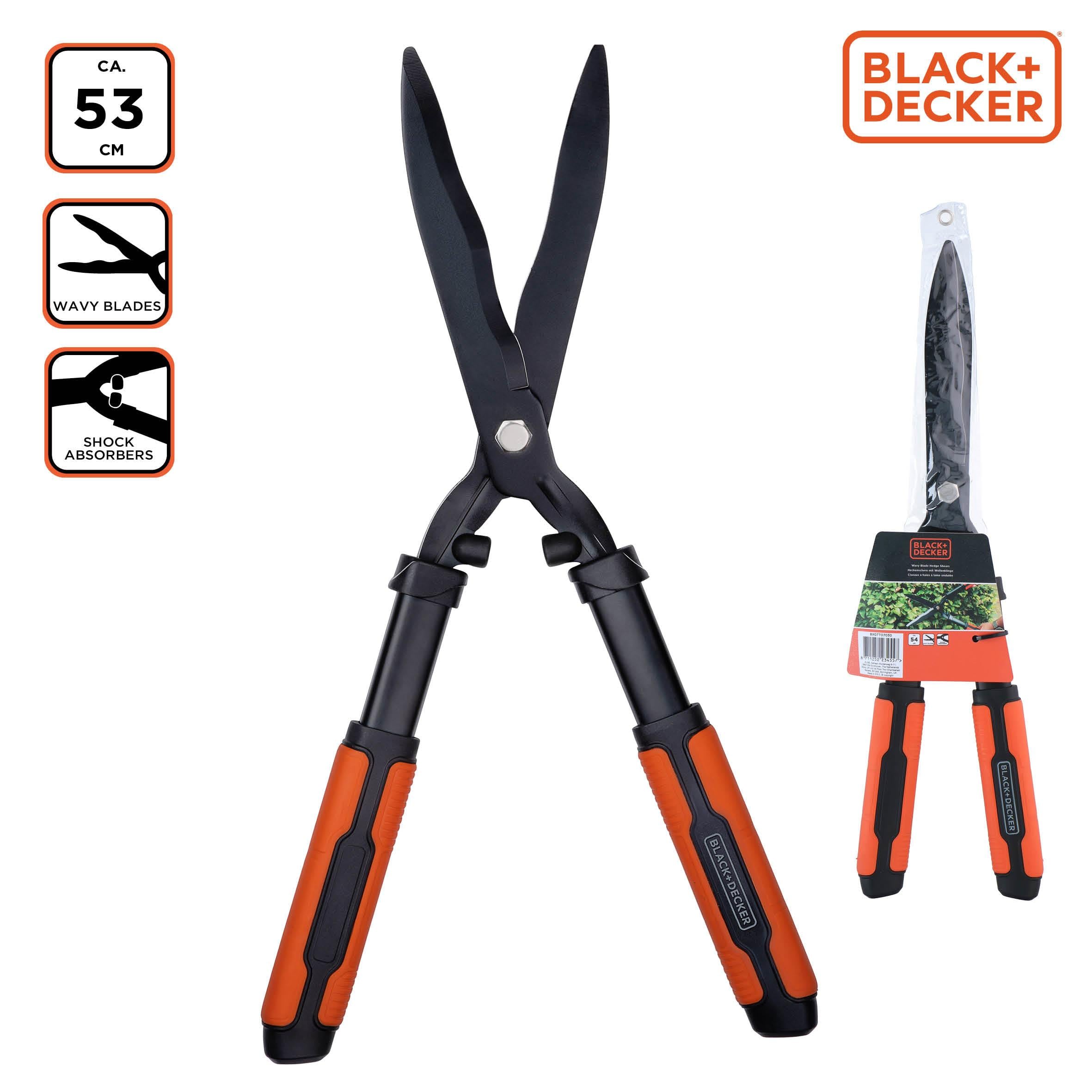 Black&Decker BD113 Çit Budama Makası 21 İnç Dalgalı BıçaklıBlack&Decker871125223455Bahçe ve Sulama Aletleri-LastikTR.com