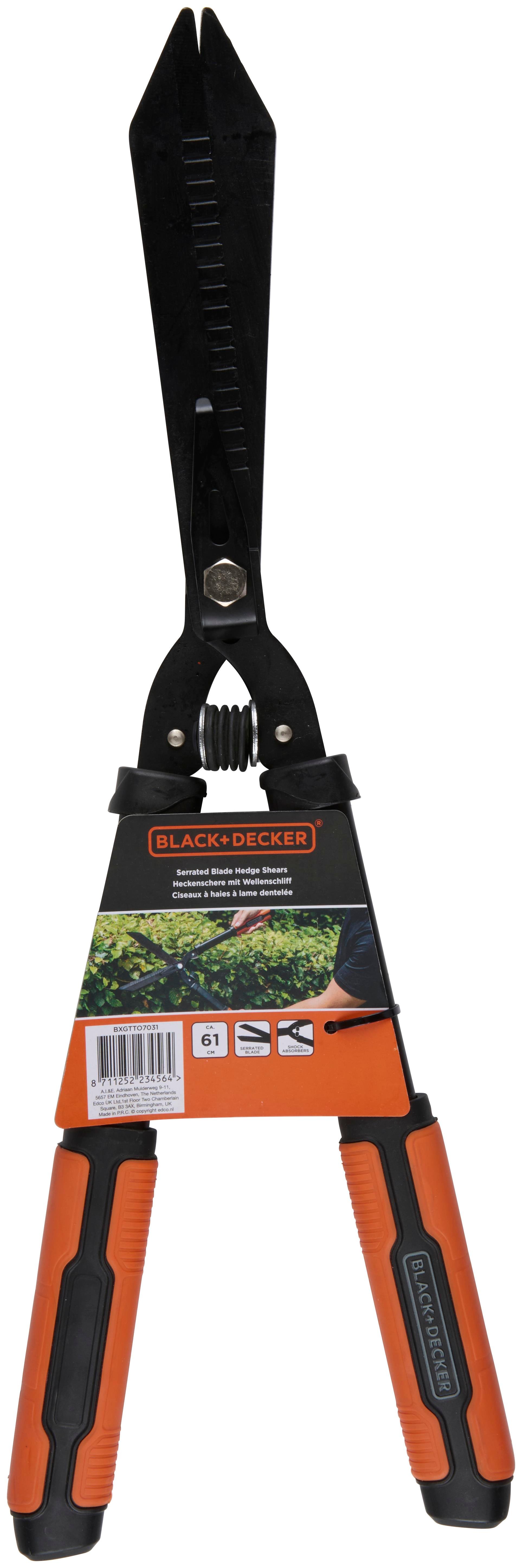 Black&Decker BD109 Çit Budama Makası 24 İnç Dişli BıçaklıBlack&Decker871125223456Bahçe ve Sulama Aletleri-LastikTR.com