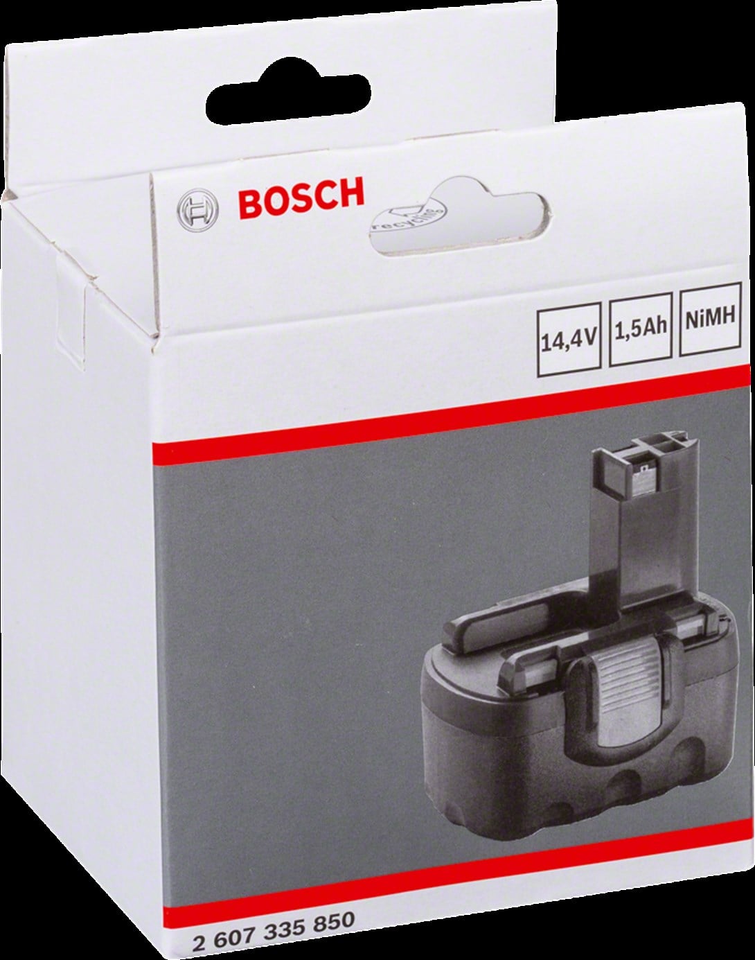 Bosch - 14,4 V 1,5 Ah DIY NiMh O-Pack Akü