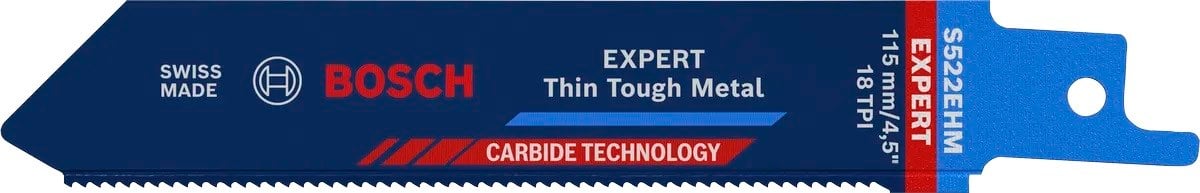 Bosch EXPERT Panter Testere ThinToughMetal S522EHM 1'li