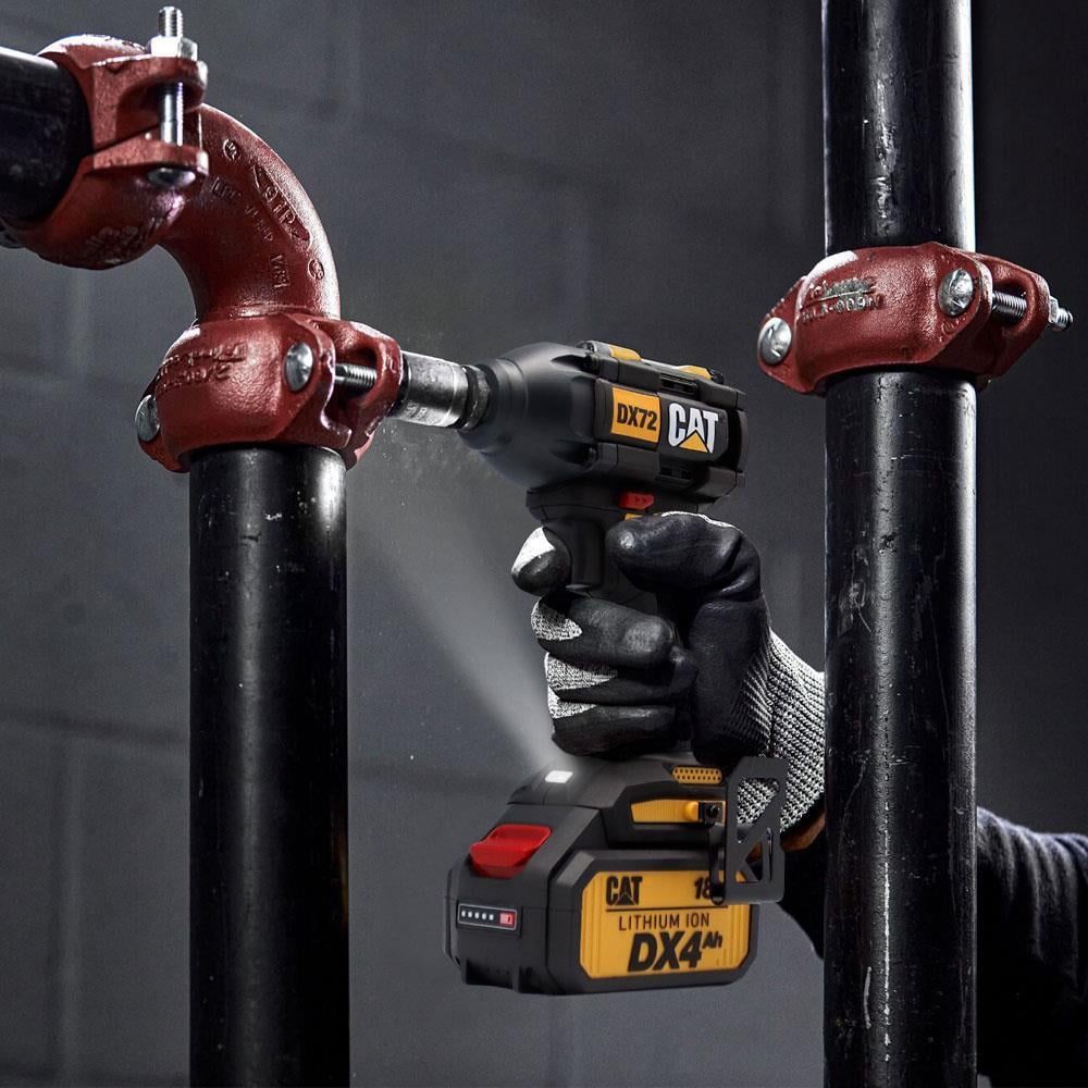 CAT DX72B 18Volt 350Nm Kömürsüz Profesyonel Şarjlı Somun Sıkma (Akü Dahil Değildir)