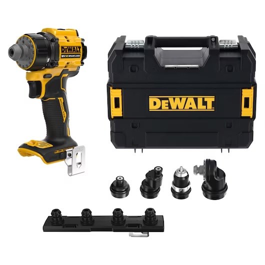 Dewalt DCD803NT 18V Li-ion Kömürsüz Çok Başlıklı Matkap