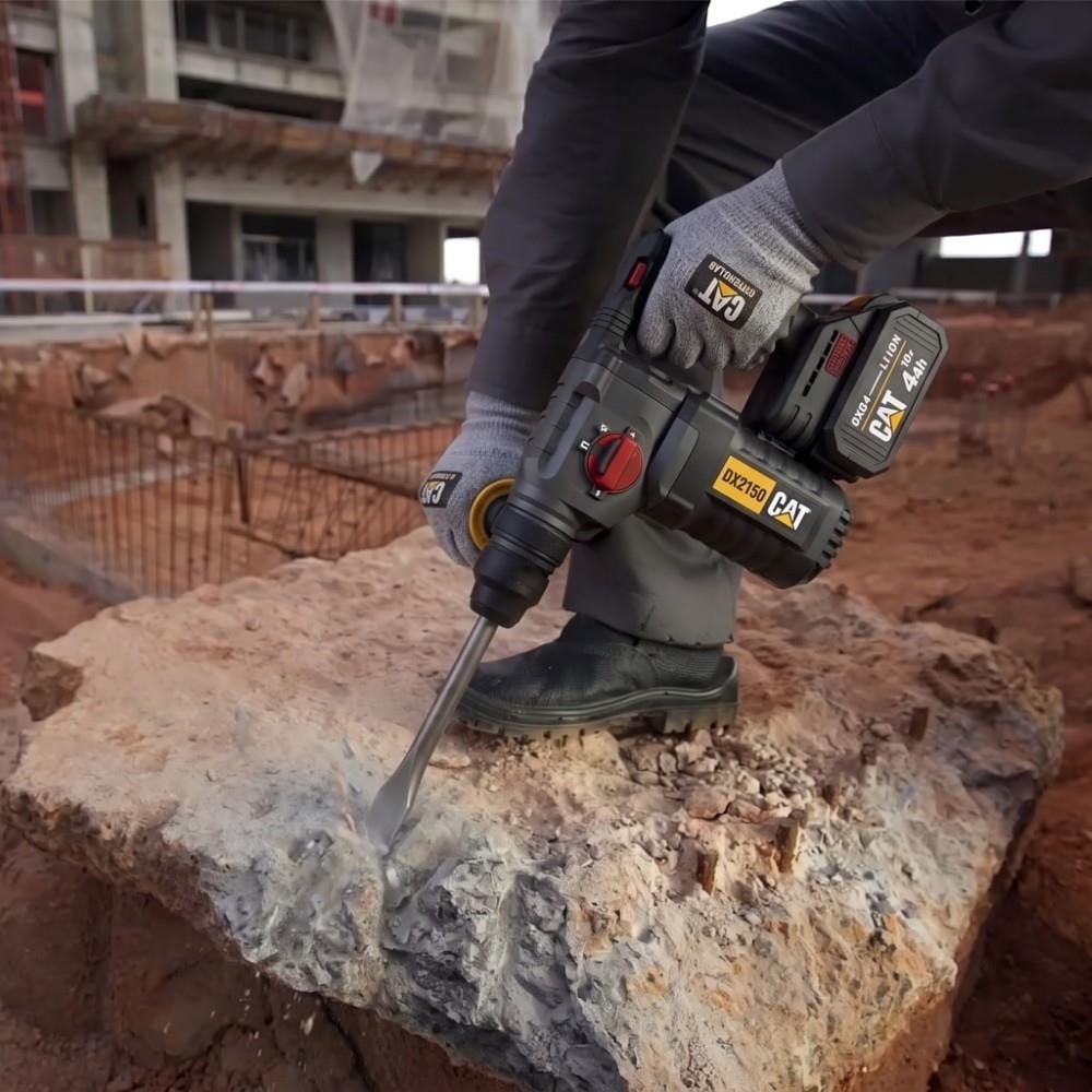CAT DX2150 18Volt/4.0Ah 2.8J Li-ion Çift Akülü Kömürsüz Profesyonel SDS-Plus Kırıcı/DeliciCATDX2150Kırıcı Deliciler-LastikTR.com