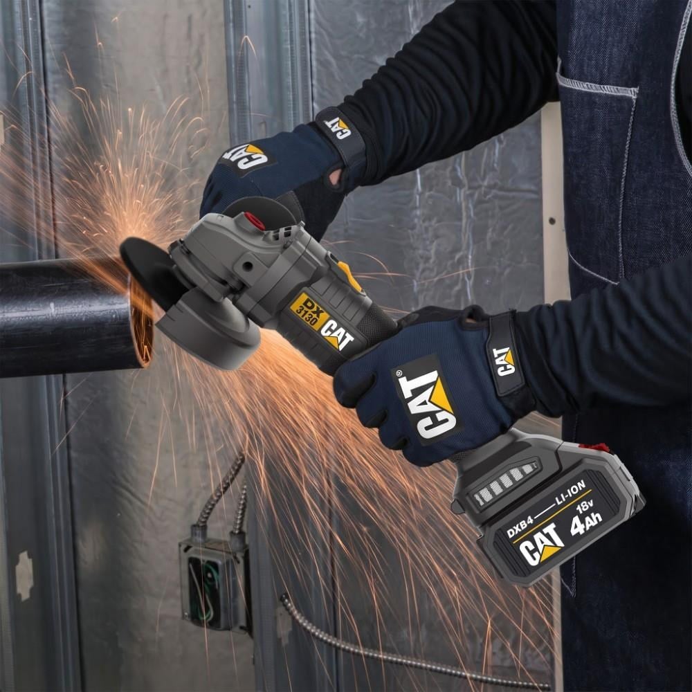 CAT DX3130 18Volt/4.0Ah 125mm Tek Akülü Kömürsüz Profesyonel Avuç TaşlamaCATDX3130Taşlamalar-LastikTR.com
