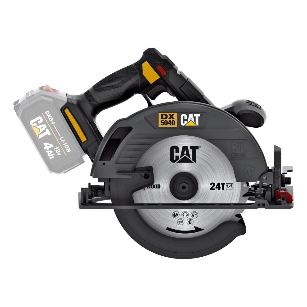 CAT DX5040B 18Volt 185mm Kömürsüz Profesyonel Daire Testere (Akü Dahil Değildir)CATDX5040BDaire Testereler-LastikTR.com