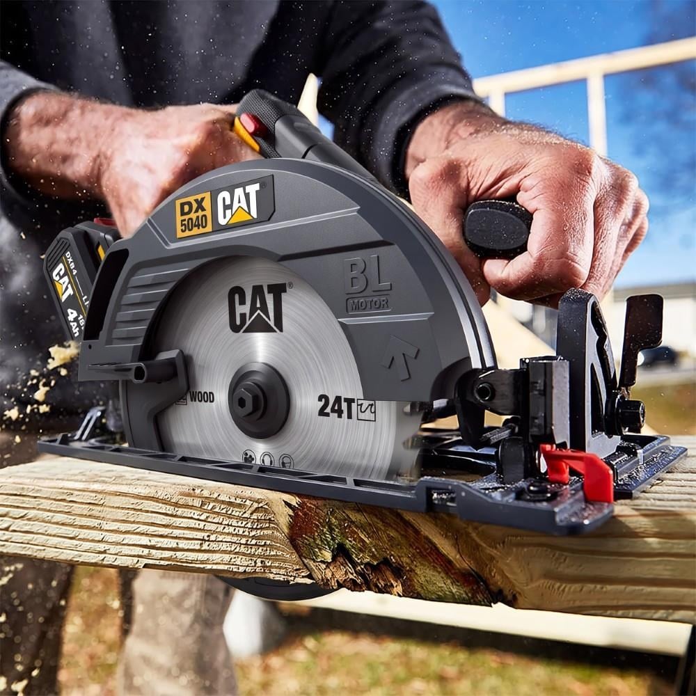 CAT DX5040B 18Volt 185mm Kömürsüz Profesyonel Daire Testere (Akü Dahil Değildir)CATDX5040BDaire Testereler-LastikTR.com