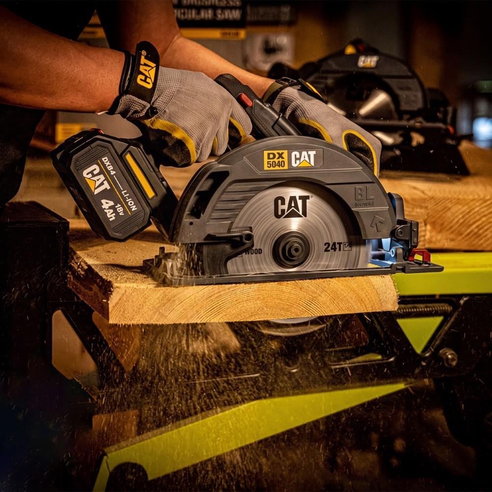 CAT DX5040B 18Volt 185mm Kömürsüz Profesyonel Daire Testere (Akü Dahil Değildir)CATDX5040BDaire Testereler-LastikTR.com
