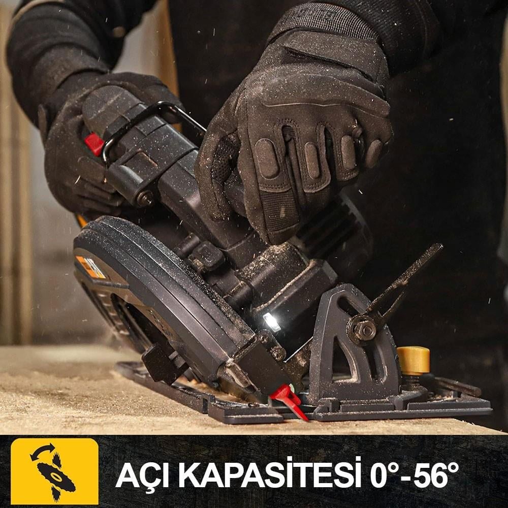 CAT DX5040B 18Volt 185mm Kömürsüz Profesyonel Daire Testere (Akü Dahil Değildir)CATDX5040BDaire Testereler-LastikTR.com