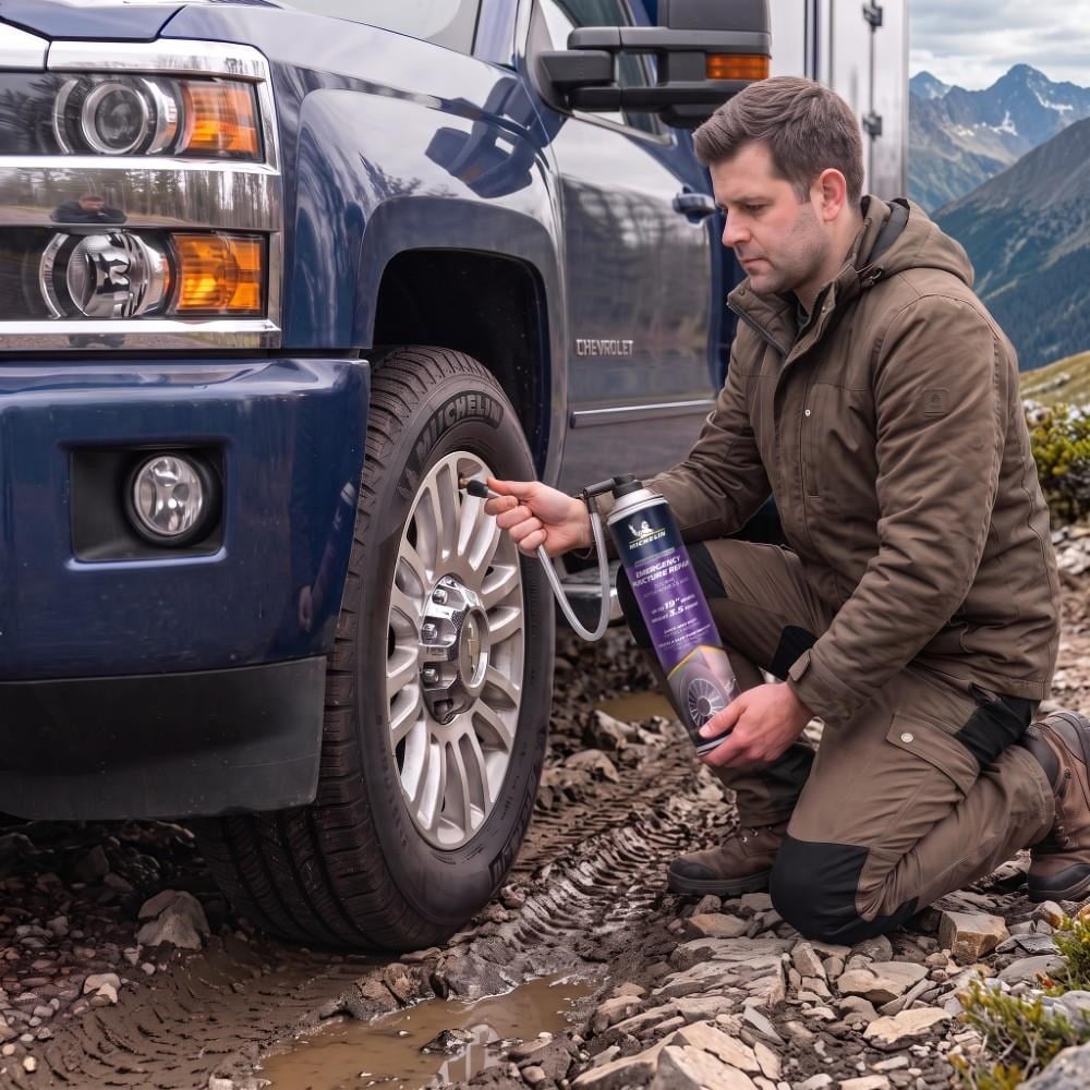 Michelin MC35133 750ml XL Acil Lastik Tamir Spreyi/KöpüğüMichelinMC35133Oto Lastik Tamir Kitleri-LastikTR.com