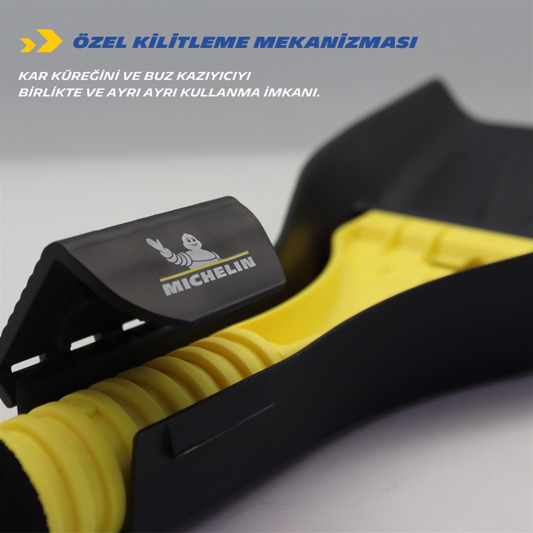Michelin MC6986 3'ü Bir Arada Buz kazıyıcı, Kar Küreği, Silecek TemizleyiciMichelinMC6986Oto Kış Ürünleri-LastikTR.com