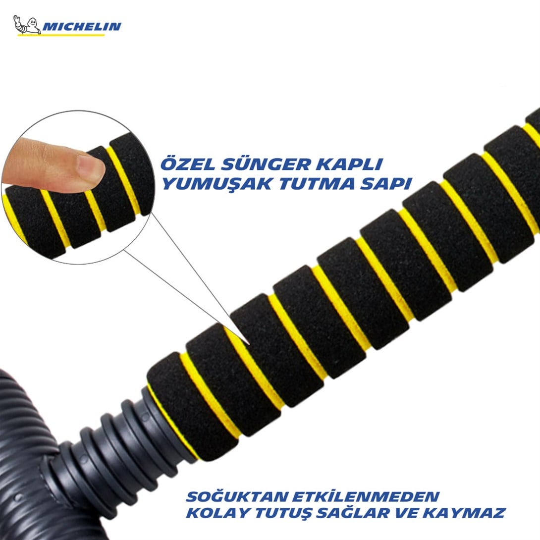 Michelin MC6986 3'ü Bir Arada Buz kazıyıcı, Kar Küreği, Silecek TemizleyiciMichelinMC6986Oto Kış Ürünleri-LastikTR.com