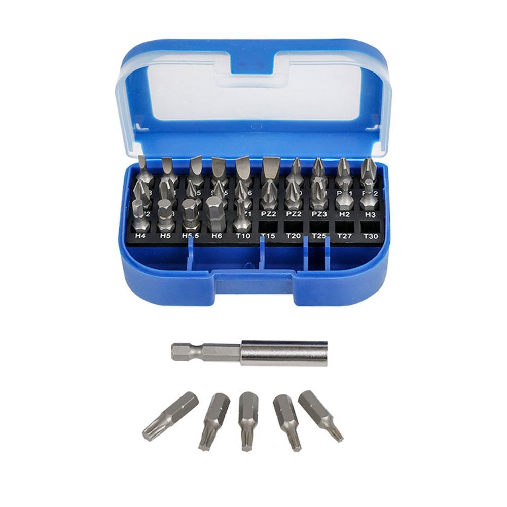 WORKPRO WP200513 31 Parça CR-V Vidalama Bits Uç Seti   